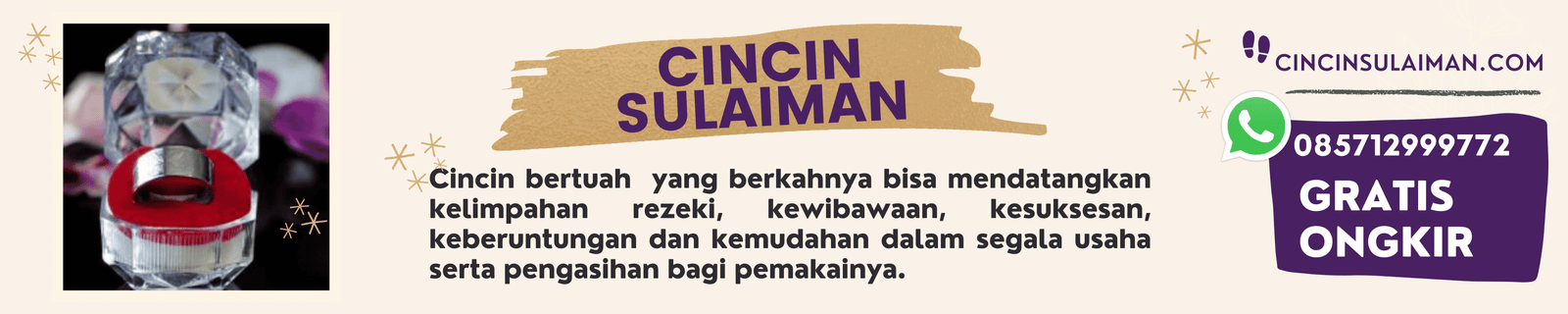 cincin sulaiman kang masrukhan